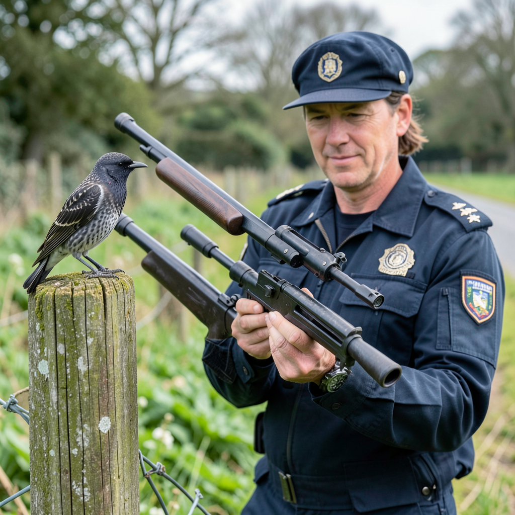 Man loses air weapons after shooting protected starling in West Yorkshire
